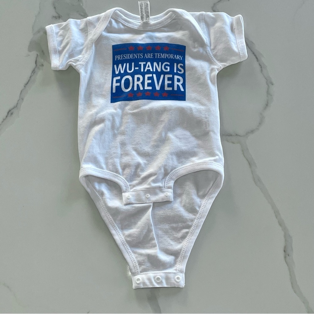 Funny Wu-Tang Clan Baby Onesie (6 Months) (NWOT)